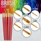 Professional 24 Color Outdoor Acrylic Paint Set, 2oz Bottles, with 7 Brush Kit - Vivid Colors for Painting Canvas, Rocks, Wood Crafts, Toys
